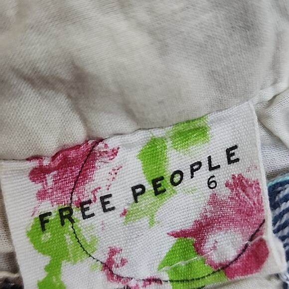 Free People Intricate Patchwork Skirt - Picture 4 of 7